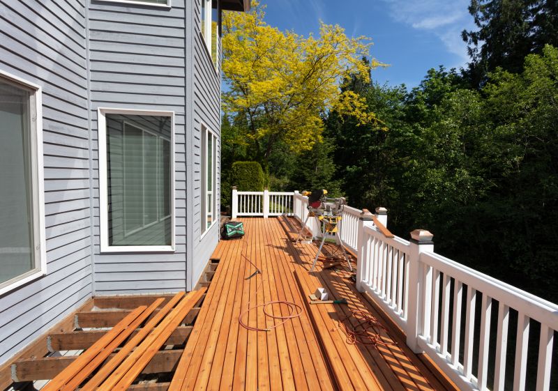 Before and After Deck Stripping
